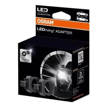 КОМПЛЕКТ 2x LEDriving адаптер за фасунга на крушка - Osram