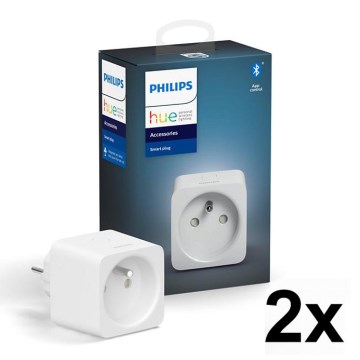 КОМПЛЕКТ 2x умни контакти Philips Hue Smart plug