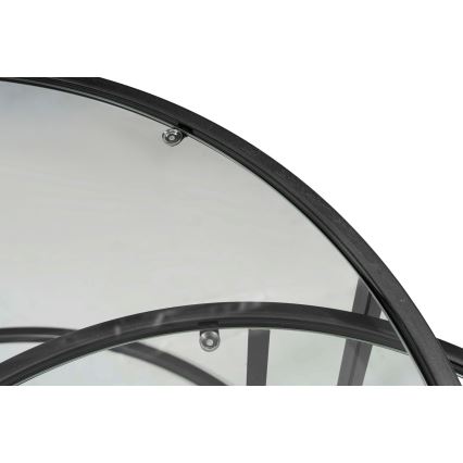 КОМПЛЕКТ 2x Конферентна маса ТОКИО Ø 60/80 см черна