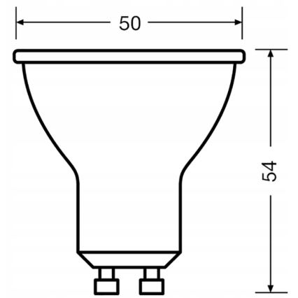 КОМПЛЕКТ 3x LED рефлекторни лампи PAR16 GU10/6,9W/230V 6500K 36° - Osram
