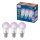 Комплект 3x LED RGB димируема крушка Philips SMART A60 E27/8,8W/230V 2200-6500K