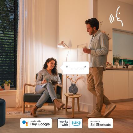 Комплект 3x LED RGB димируема крушка Philips SMART A60 E27/8,8W/230V 2200-6500K