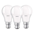 КОМПЛЕКТ 3x LED Крушка B22d/8,5W/230V 4000K - Osram