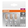 Комплект 3x LED крушка BASE P40 E14/4W/230V 4000K – Osram