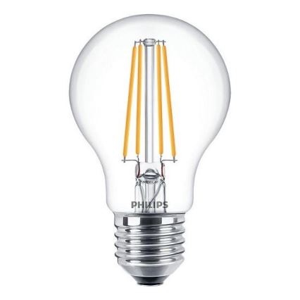 КОМПЛЕКТ 3x LED Крушка VINTAGE Philips A60 E27/7W/230V 2700K