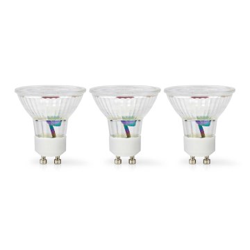 КОМПЛЕКТ 3x LED крушки GU10/4,5W/230V 2700K