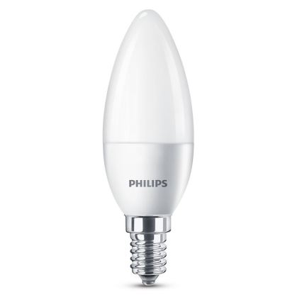 КОМПЛЕКТ 4x LED Крушка Philips E14/5,5W/230V 2700K