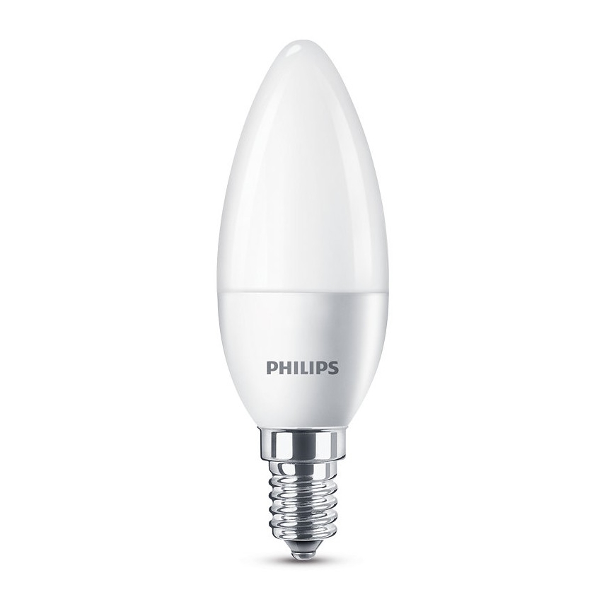 КОМПЛЕКТ 4x LED Крушка Philips E14/5,5W/230V 2700K