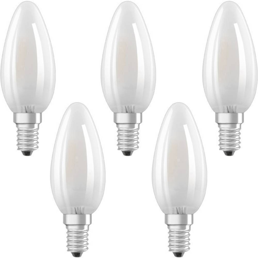 КОМПЛЕКТ 5x LED Крушка VINTAGE E14/4W/230V 2700K - Osram