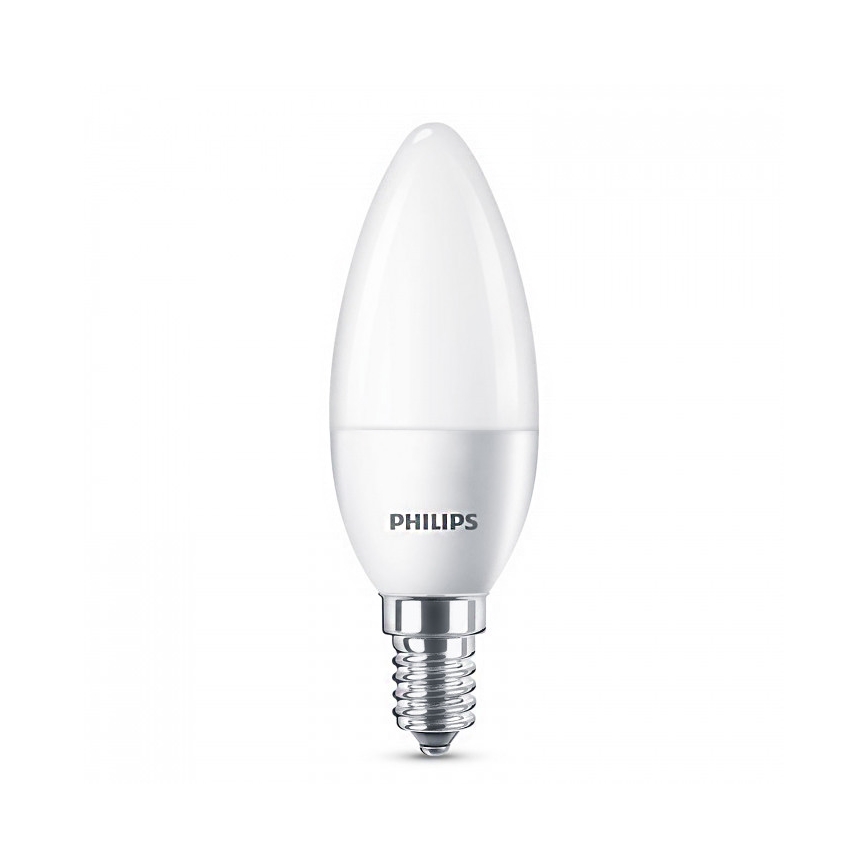КОМПЛЕКТ 6x LED Крушка Philips E14/5,5W/230V 2700K