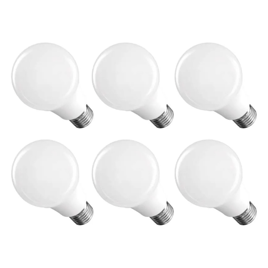 КОМПЛЕКТ 6x LED крушки A60 E27/8,8W/230V 4000K