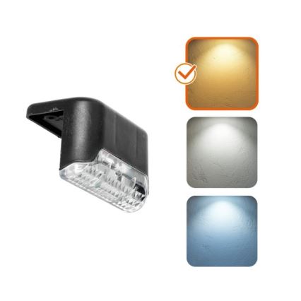 КОМПЛЕКТ 8x LED соларно осветление за стълби LED/0,06W/1,2V 3000K IP44 600 mAh