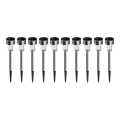 КОМПЛЕКТ ОТ 10 бр. LED соларна лампа LED/0,06W/1,2V 6000K IP44 40 mAh