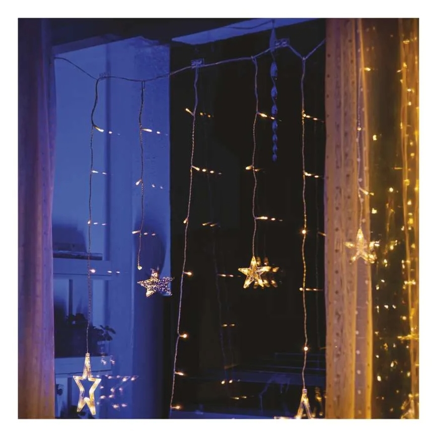 Комплект от 10 двойни държачи за коледни гирлянди