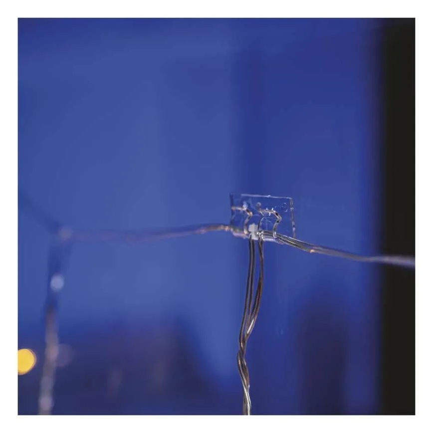 Комплект от 10 двойни държачи за коледни гирлянди