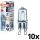 Комплект от 10 крушки за фурна HALOPIN G9/40W/230V 2700K - Osram
