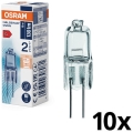 Комплект от 10 крушки за фурна HALOSTAR G4/10W/12V 2700K - Osram