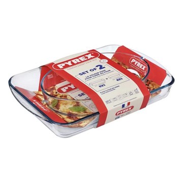 Комплект от 2 броя тави PYREX 3,7/2,2 л