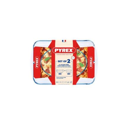 Комплект от 2 броя тави PYREX 3,7/2,2 л
