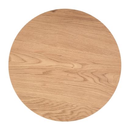 Комплект от 2 холни масички ZENYA, дъб/черно