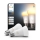 Комплект от 2 димируеми LED крушки Philips Hue WHITE AMBIANCE E27/8,1W/230V 1000-20000K