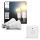 Комплект от 2 димируеми LED крушки Philips Hue WHITE AMBIANCE E27/8,1W/230V 1000-20000K + сензор за движение