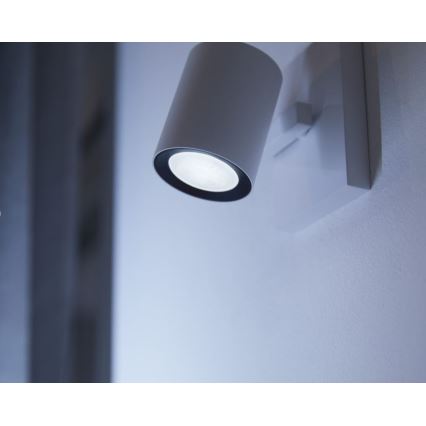 Комплект 2x димируеми LED крушки Philips Hue WHITE AMBIANCE GU10/4,2W/230V 2200-6500K + Hue bridge