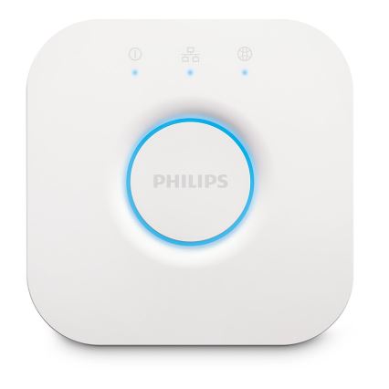 Комплект 2x димируеми LED крушки Philips Hue WHITE AMBIANCE GU10/4,2W/230V 2200-6500K + Hue bridge