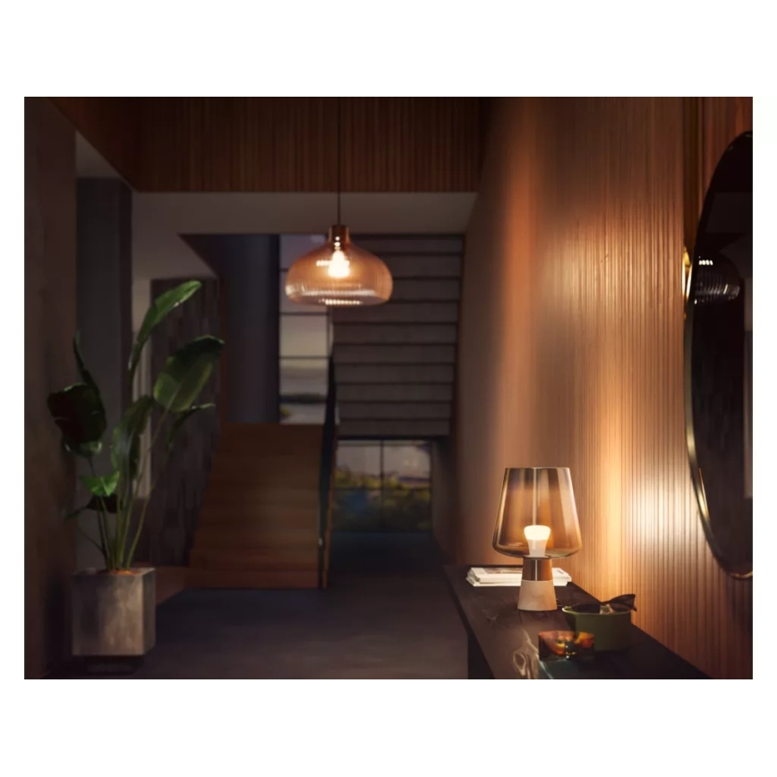 Комплект от 2 димируеми LED крушки Philips Hue WHITE E27/9,5W/230V 2700K