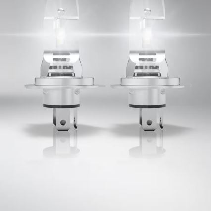 КОМПЛЕКТ ОТ 2 LED автомобилни крушки NIGHT BREAKER SPEED H4 P43T/14W/12V 6000K - Osram