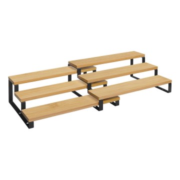 Комплект от 2 поставки за подправки MARGE — черно/кафяво