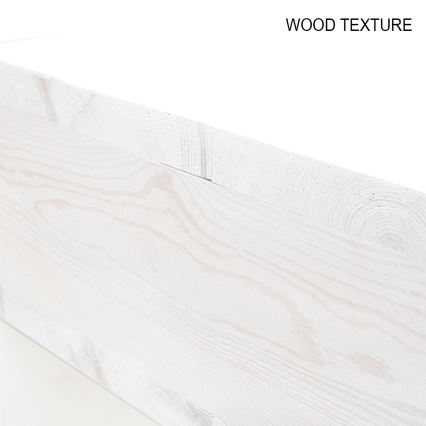 Комплект от 2 рафта DIA, бял/черен