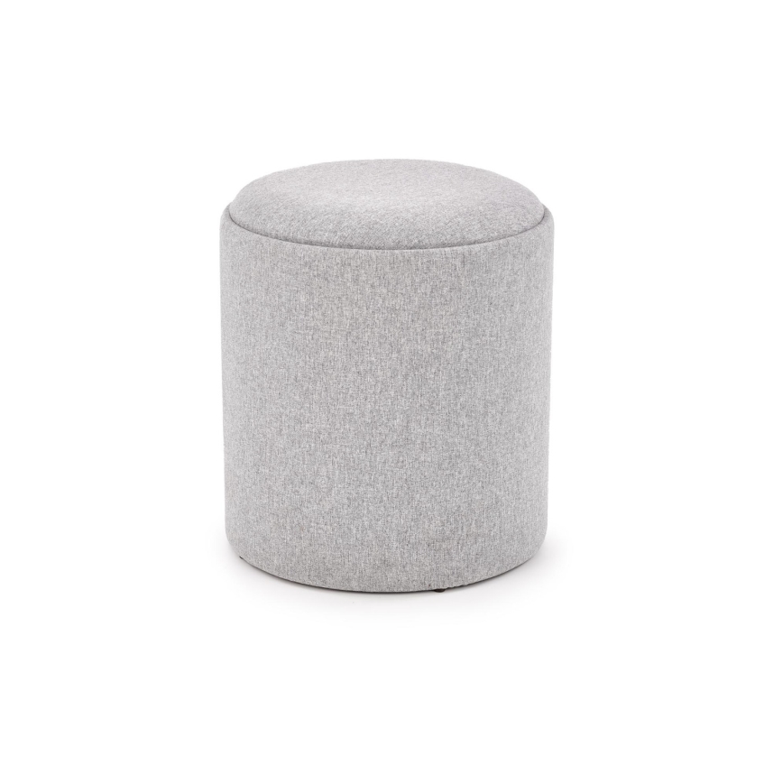 Комплект от 2 табуретки AVIKO, Ø 38/45 cm, сива/бежова