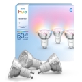 Комплект от 3 димируеми LED крушки Philips Hue White And Color Ambiance Essential GU10/4,7W/230V 2200-6500K