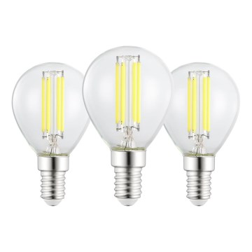 Комплект от 3 LED крушки VINTAGE P45 E14/2,2W/230V 2700K - Eglo 110441