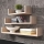 Комплект от 3 стенни полици TRIO 40/60/80x11x18 см дъб сонома