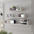 Комплект от 3 стенни рафта TRIO 40/60/80x11x18 см кашмир
