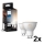 Комплект от 4 LED димируеми крушки Philips Hue WHITE AMBIANCE GU10/4,2W/230V 2200-6500K