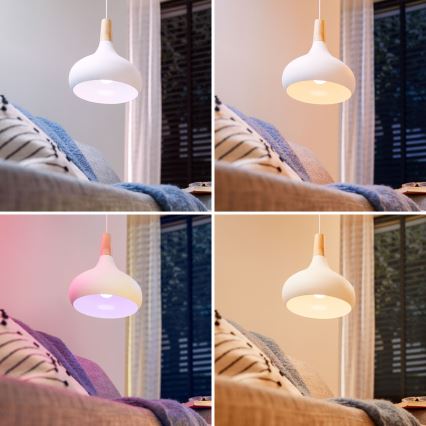 Комплект от 4 LED RGB димируеми крушки Philips SMART C37 E14/5W/230V 2200-6500K