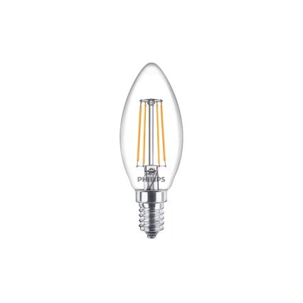 Комплект от 4 LED крушки VINTAGE Philips B35 14/4,3W/230V 2700K