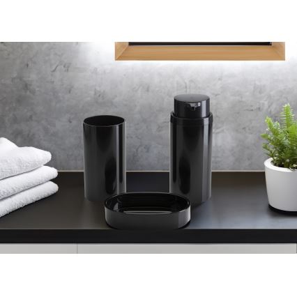 Комплект за баня CARMEN 5 бр. черен