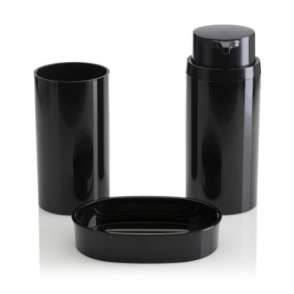 Комплект за баня CARMEN 5 бр. черен