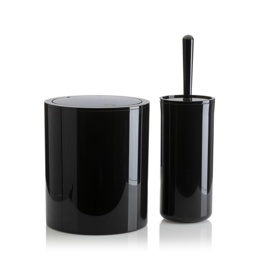 Комплект за баня CARMEN 5 бр. черен