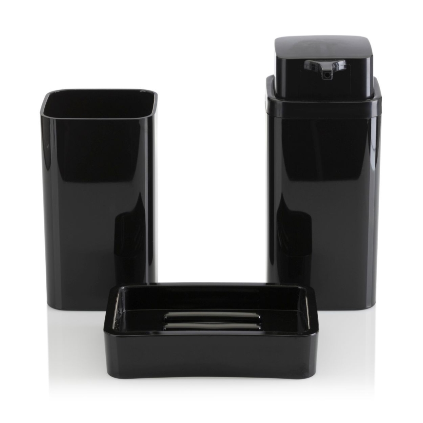 Комплект за баня SIERRA 5 бр. черен