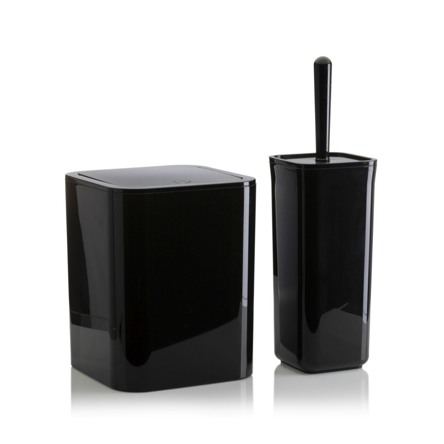 Комплект за баня SIERRA 5 бр. черен