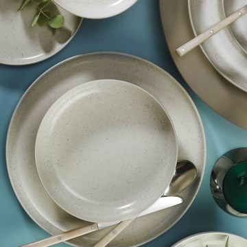 Комплект за хранене 16 части бежов/порцелан