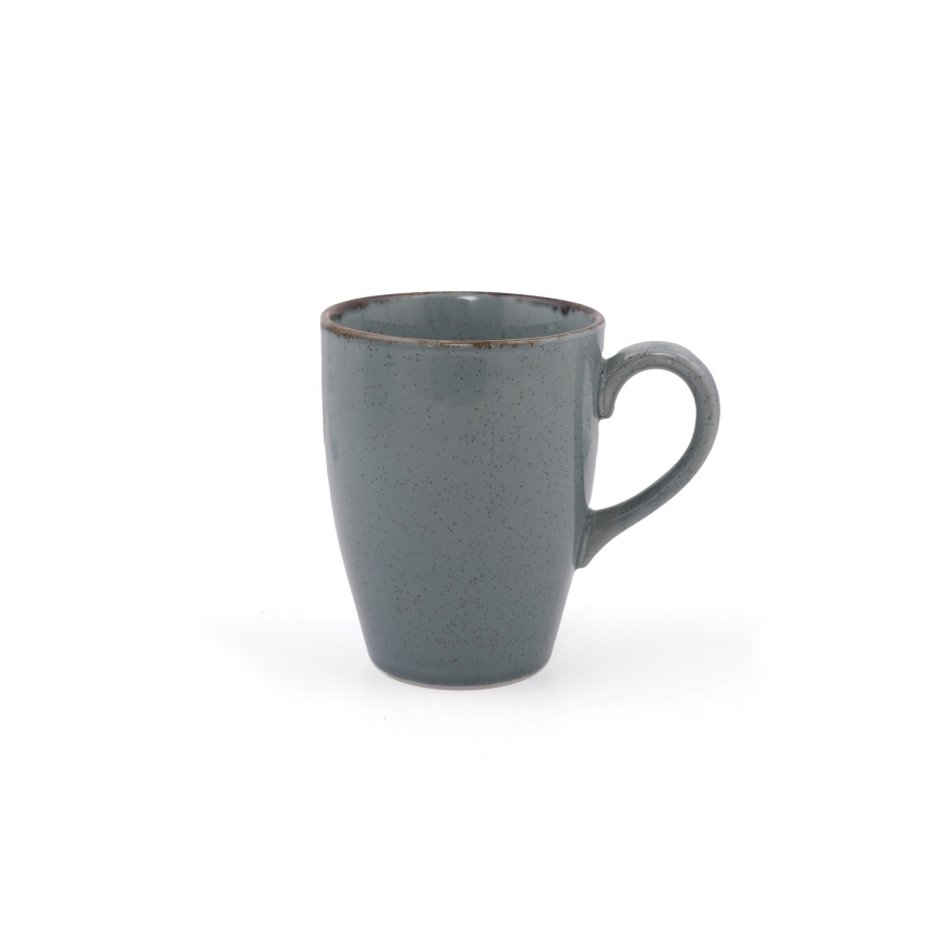 Комплект за хранене 16 части, сив/порцелан