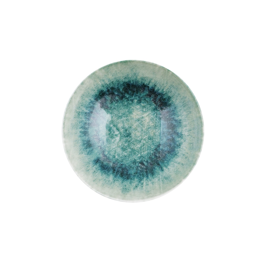 Комплект за хранене 18 бр. син/порцелан