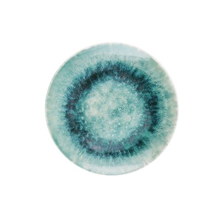 Комплект за хранене 18 бр. син/порцелан