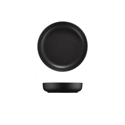 Комплект за хранене 18 части черен/порцелан